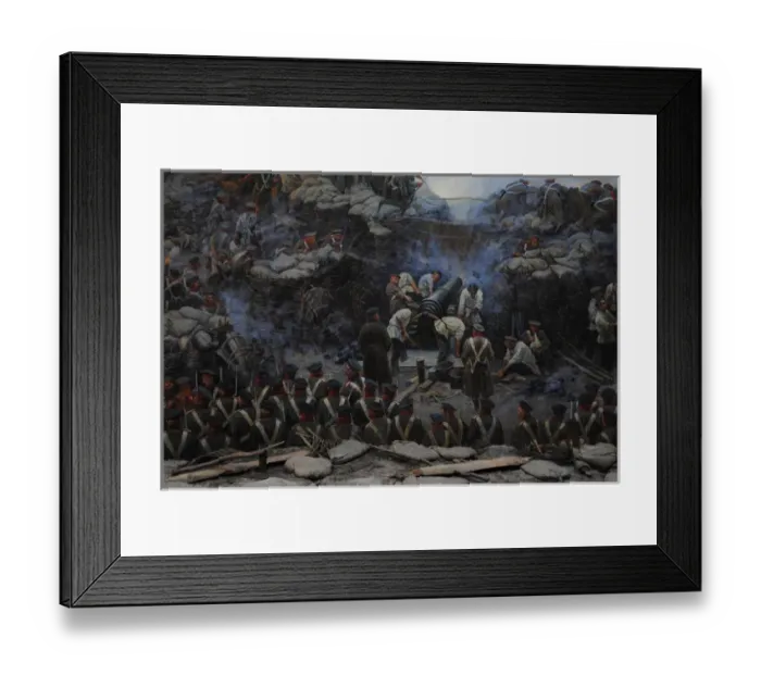 Framed Print : Crimean War (1853-1856). Siege of Sevastopol, 1854-1855, by Framed Print : Crimean War (1853-1856). Siege of Sevastopol, 1854-1855, by