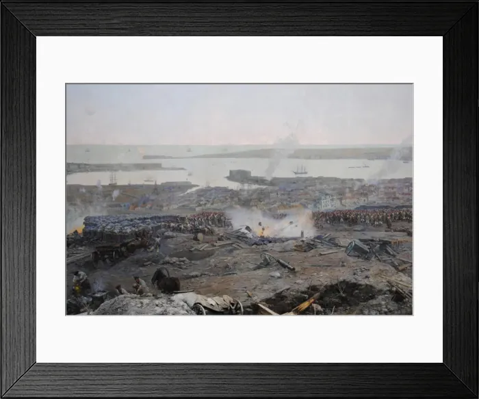 Framed Print : Crimean War (1853-1856). Siege of Sevastopol, 1854-1855, by Framed Print : Crimean War (1853-1856). Siege of Sevastopol, 1854-1855, by