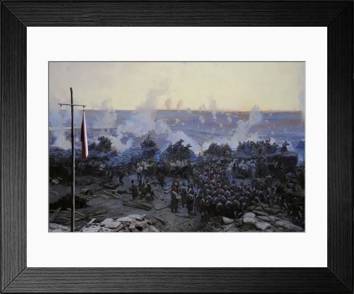 Framed Print : Crimean War (1853-1856). Siege of Sevastopol, 1854-1855, by Framed Print : Crimean War (1853-1856). Siege of Sevastopol, 1854-1855, by