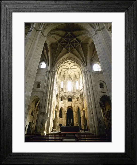 Framed Print : Spain. Cathedral of Saint Dominic of la Calzada Framed Print : Spain. Cathedral of Saint Dominic of la Calzada