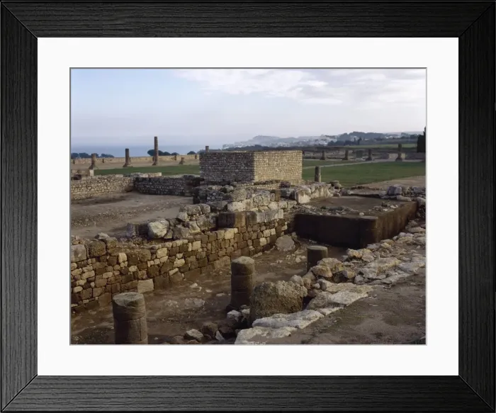 Framed Print : Roman city of Empuries. Spain Framed Print : Roman city of Empuries. Spain