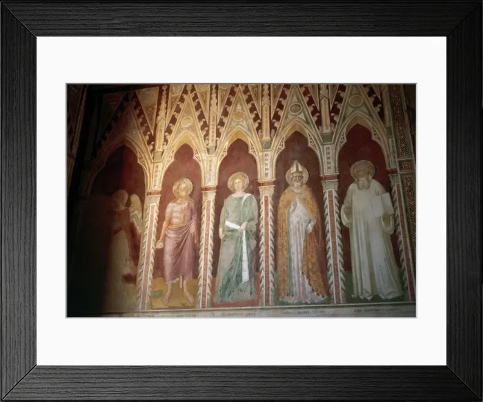 Framed Print : Italy. Basilica Saint Miniato al Monte. Frescoes Framed Print : Italy. Basilica Saint Miniato al Monte. Frescoes