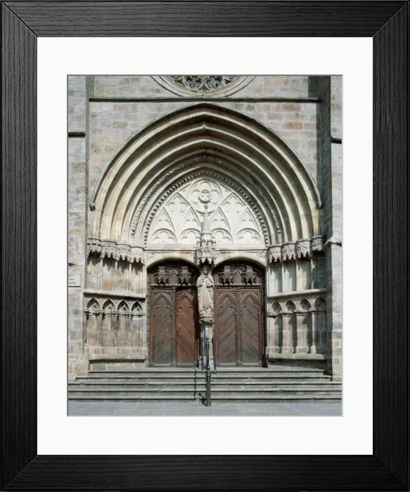 Framed Print : Spain. Balmaseda. Saint Severinus Church Framed Print : Spain. Balmaseda. Saint Severinus Church