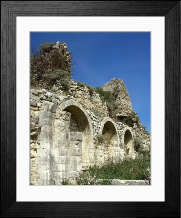 Framed Print : Syria. Crusader church inside the Citadel of Salah Ed-Din o Framed Print : Syria. Crusader church inside the Citadel of Salah Ed-Din o