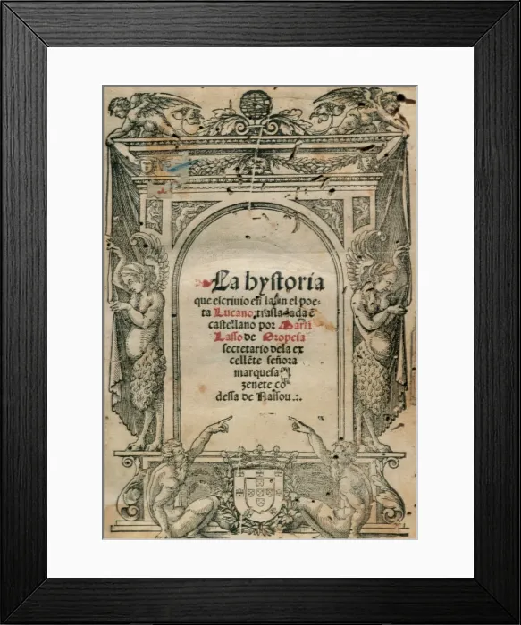 Framed Print : Pharsalia by Lucan Framed Print : Pharsalia by Lucan