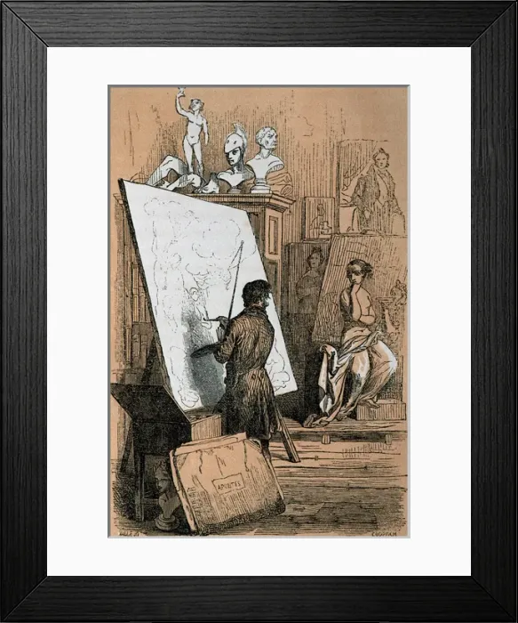 Framed Print : Wenceslao Ayguals de Izco (1801-1875). Spanish writer Framed Print : Wenceslao Ayguals de Izco (1801-1875). Spanish writer