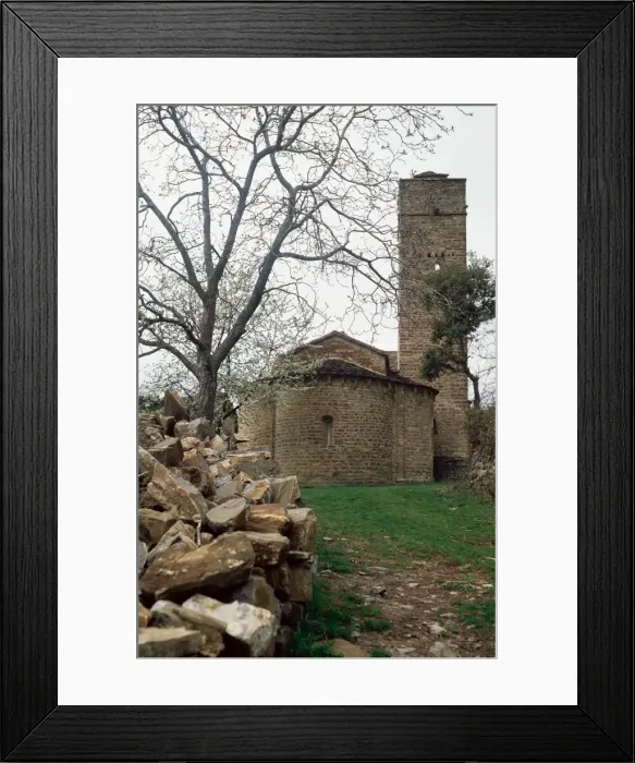 Framed Print : Romanesque Art. Spain. Church of San Juan de Toledo de Lanat Framed Print : Romanesque Art. Spain. Church of San Juan de Toledo de Lanat