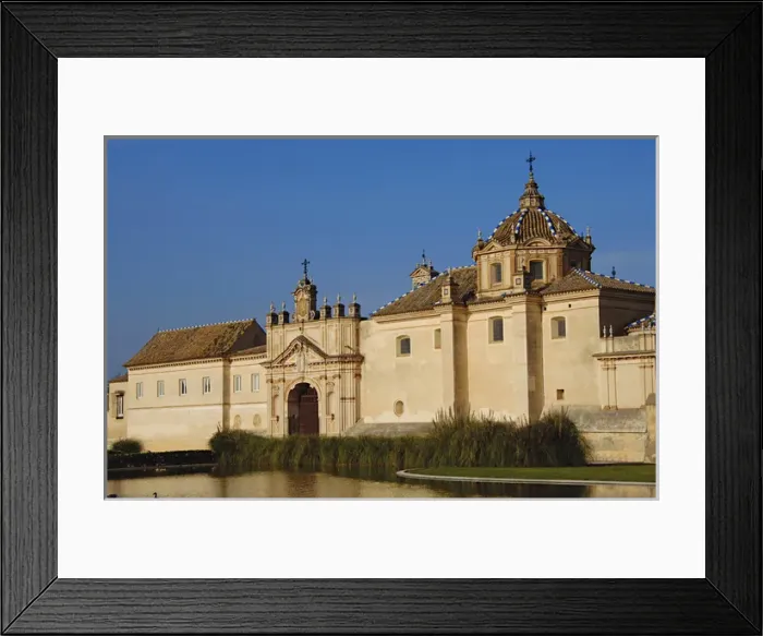 Framed Print : Spain. Andalusia. Seville. Island of the Charterhouse. Monas Framed Print : Spain. Andalusia. Seville. Island of the Charterhouse. Monas