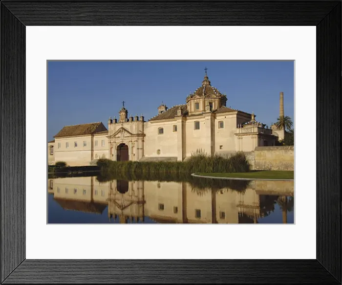 Framed Print : Spain. Andalusia. Seville. Island of the Charterhouse. Monas Framed Print : Spain. Andalusia. Seville. Island of the Charterhouse. Monas