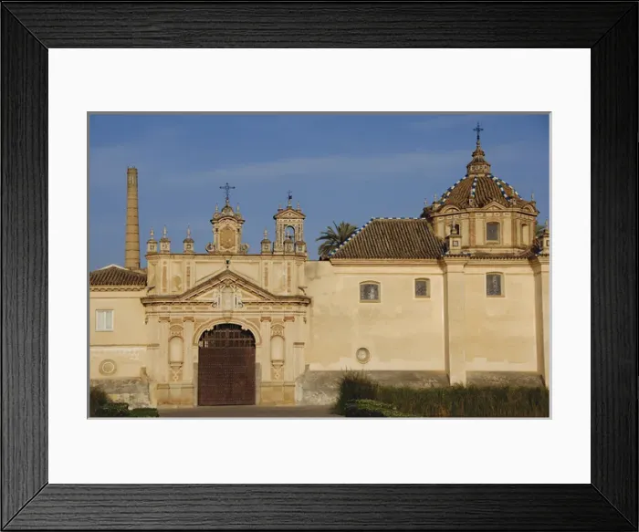 Framed Print : Spain. Andalusia. Seville. Island of the Charterhouse. Monas Framed Print : Spain. Andalusia. Seville. Island of the Charterhouse. Monas