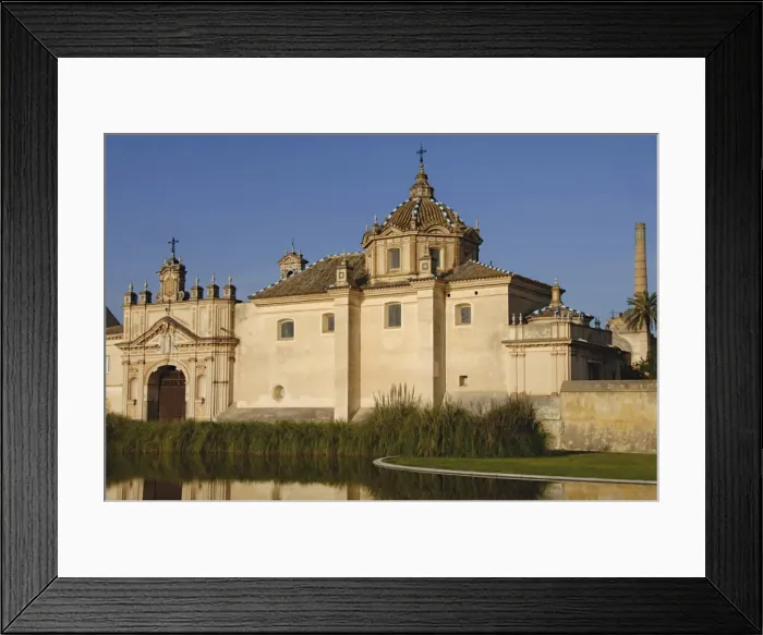 Framed Print : Spain. Andalusia. Seville. Island of the Charterhouse. Monas Framed Print : Spain. Andalusia. Seville. Island of the Charterhouse. Monas