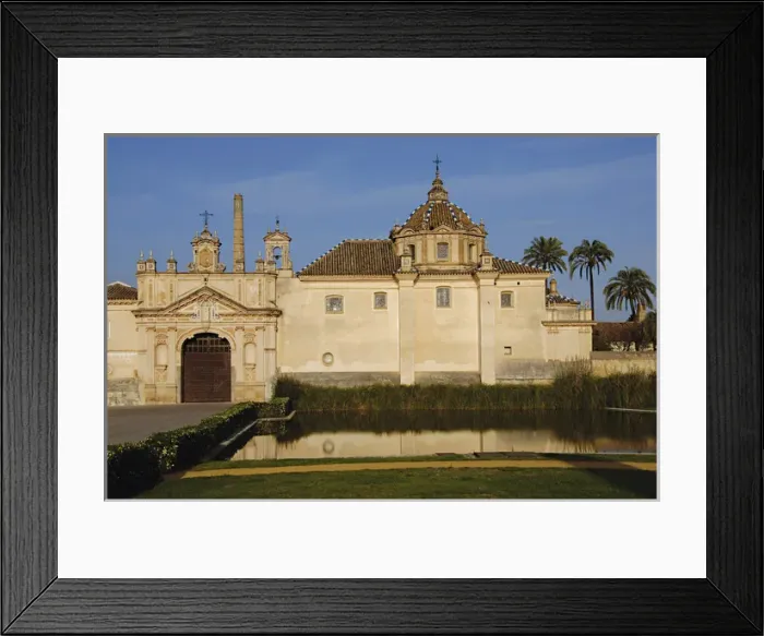 Framed Print : Spain. Andalusia. Seville. Island of the Charterhouse. Monas Framed Print : Spain. Andalusia. Seville. Island of the Charterhouse. Monas