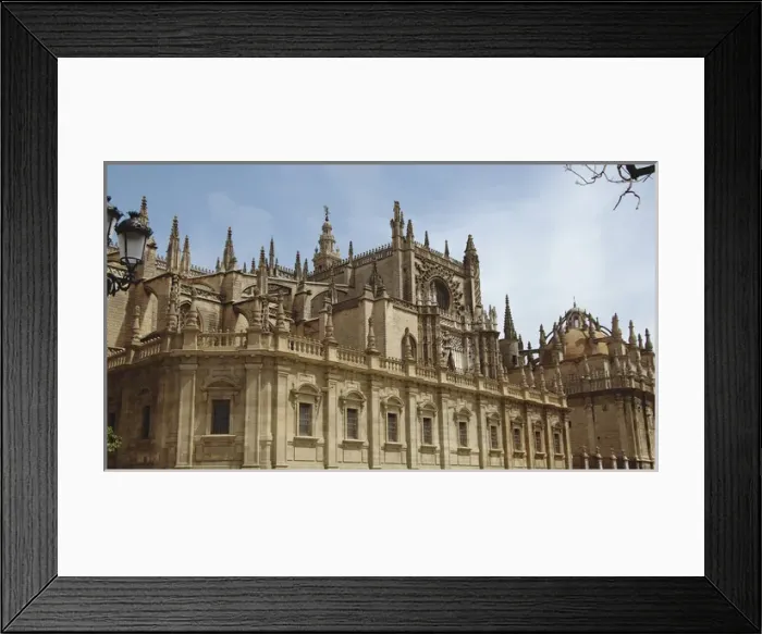 Framed Print : Spain. Andalusia. Seville. Gothic Cathedral Framed Print : Spain. Andalusia. Seville. Gothic Cathedral