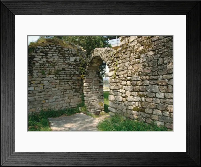 Framed Print : Spain. Galicia. Catoira. Torres do Oeste castle. Lugo tower Framed Print : Spain. Galicia. Catoira. Torres do Oeste castle. Lugo tower