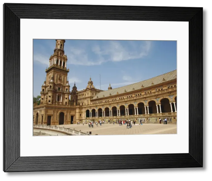 Framed Print : Espa?a. Andalusia. Seville. Spains Square Framed Print : Espa?a. Andalusia. Seville. Spains Square