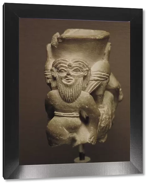 Mesopotamian stone cult vessel. Uruk