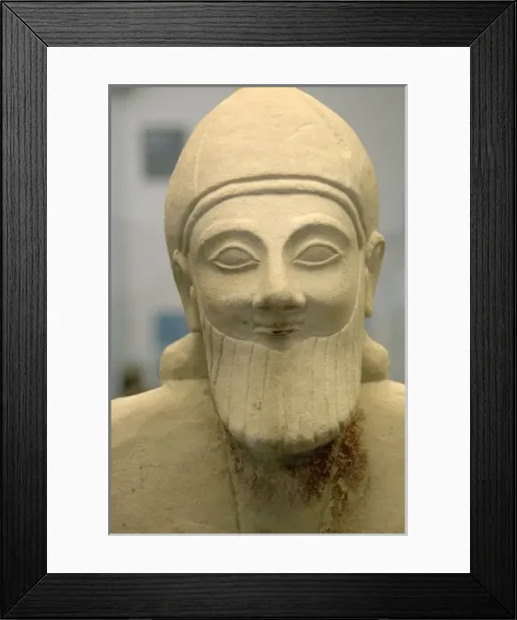 Framed Print : Bearded workshipper. Cyprus Framed Print : Bearded workshipper. Cyprus