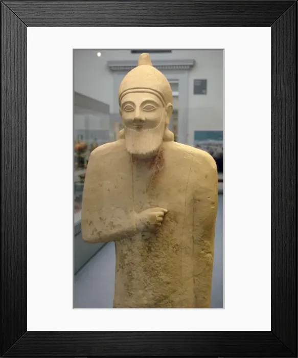Framed Print : Bearded workshipper. Cyprus Framed Print : Bearded workshipper. Cyprus