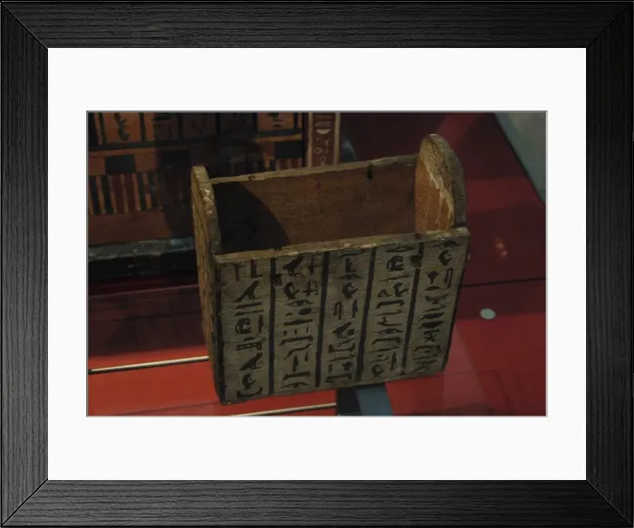 Framed Print : Shabti box of Hor. Egypt Framed Print : Shabti box of Hor. Egypt