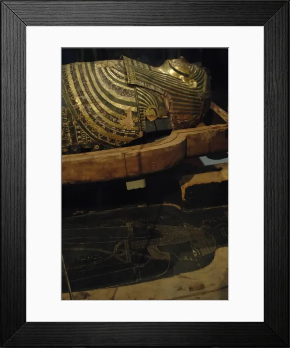 Framed Print : Mummy-case of Hornedjitef Framed Print : Mummy-case of Hornedjitef