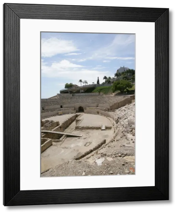 Framed Print : Roman Art. Spain. Tarragona Amphitheatre. Catalonia Framed Print : Roman Art. Spain. Tarragona Amphitheatre. Catalonia