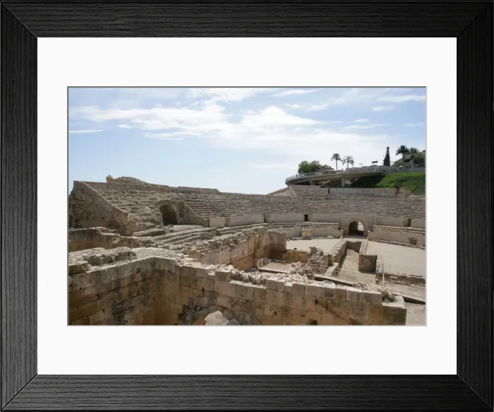 Framed Print : Roman Art. Spain. Tarragona Amphitheatre. Catalonia Framed Print : Roman Art. Spain. Tarragona Amphitheatre. Catalonia