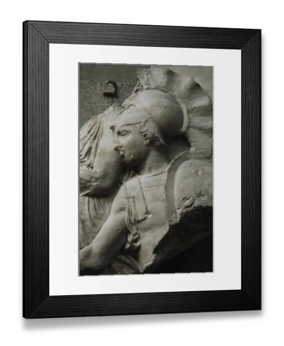 Framed Print : Greece. Parthenon. Frieze North. XXVII frieze depicting a ri Framed Print : Greece. Parthenon. Frieze North. XXVII frieze depicting a ri
