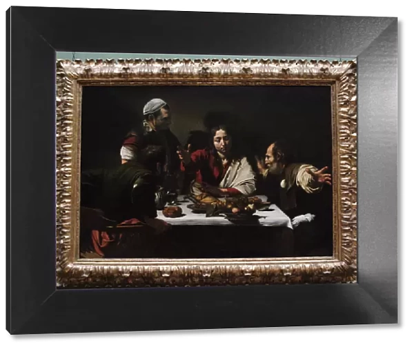 Caravaggio (1571-1610). Supper at Emmaus (1601)