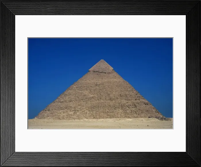 Framed Print : Egypt. Pyramids of Giza. The Pyramid of Khafre Framed Print : Egypt. Pyramids of Giza. The Pyramid of Khafre