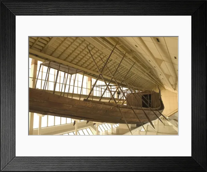 Framed Print : Egyptian art. Old Kingdom. IV Dynasty. The Khufu ship Framed Print : Egyptian art. Old Kingdom. IV Dynasty. The Khufu ship
