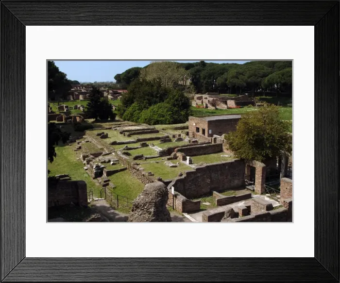 Framed Print : Ostia Antica. House of Apuleius Framed Print : Ostia Antica. House of Apuleius