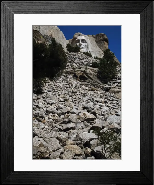 Framed Print : United States. Mount Rushmore National Memorial. Abraham Lin Framed Print : United States. Mount Rushmore National Memorial. Abraham Lin