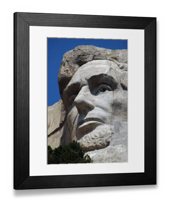 Framed Print : United States. Mount Rushmore National Memorial. Abraham Lin Framed Print : United States. Mount Rushmore National Memorial. Abraham Lin