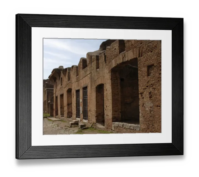 Framed Print : Ostia Antica. House of Diana Framed Print : Ostia Antica. House of Diana