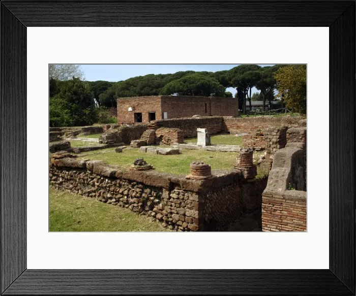 Framed Print : Ostia Antica. House of Apuleius Framed Print : Ostia Antica. House of Apuleius