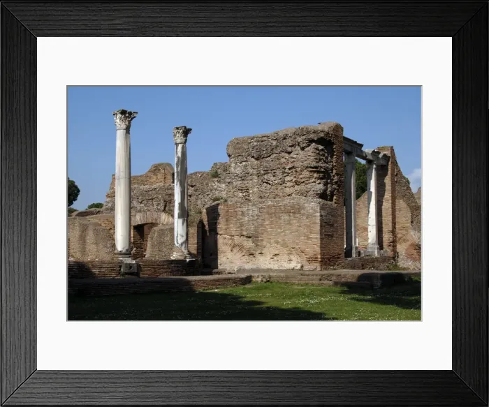 Framed Print : Ostia Antica. House of Triclini Framed Print : Ostia Antica. House of Triclini