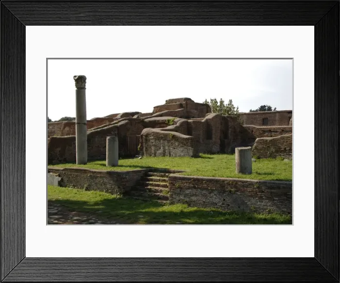 Framed Print : Ostia Antica. Curia Framed Print : Ostia Antica. Curia