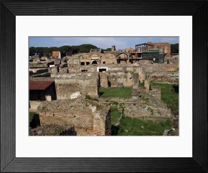 Framed Print : Ostia Antica. Ruins Framed Print : Ostia Antica. Ruins