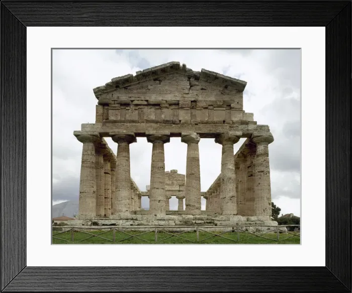 Framed Print : Temple of Athena. Paestum Framed Print : Temple of Athena. Paestum