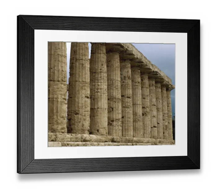 Framed Print : Temple of Athena. Paestum Framed Print : Temple of Athena. Paestum