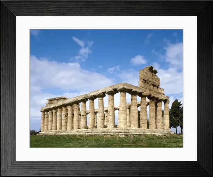 Framed Print : Temple of Athena. Paestum Framed Print : Temple of Athena. Paestum