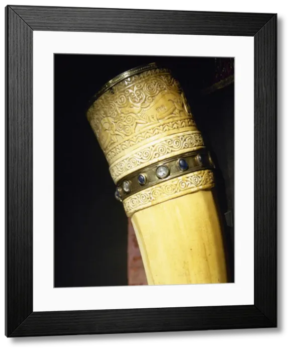 Framed Print : Oliphant. Aachen Cathedral Treasury. Germany Framed Print : Oliphant. Aachen Cathedral Treasury. Germany