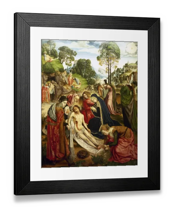 Framed Print : The Aachen Passion Altar. 1505-1510 Framed Print : The Aachen Passion Altar. 1505-1510