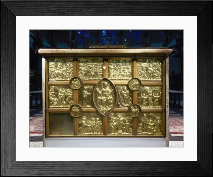 Framed Print : Aachen Cathedral. Palatine Chapel. Pala d Oro Framed Print : Aachen Cathedral. Palatine Chapel. Pala d Oro