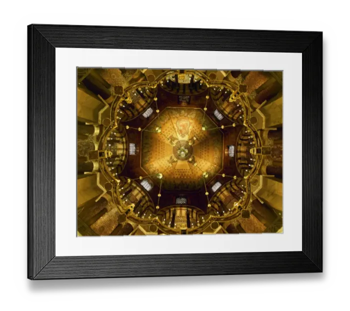 Framed Print : Germany. Aachen Cathedral. Palatine Chapel. Barbarossas Cha Framed Print : Germany. Aachen Cathedral. Palatine Chapel. Barbarossas Cha