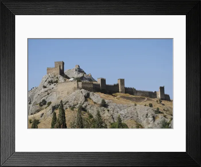 Framed Print : Genoese Fortress. Sudak Framed Print : Genoese Fortress. Sudak