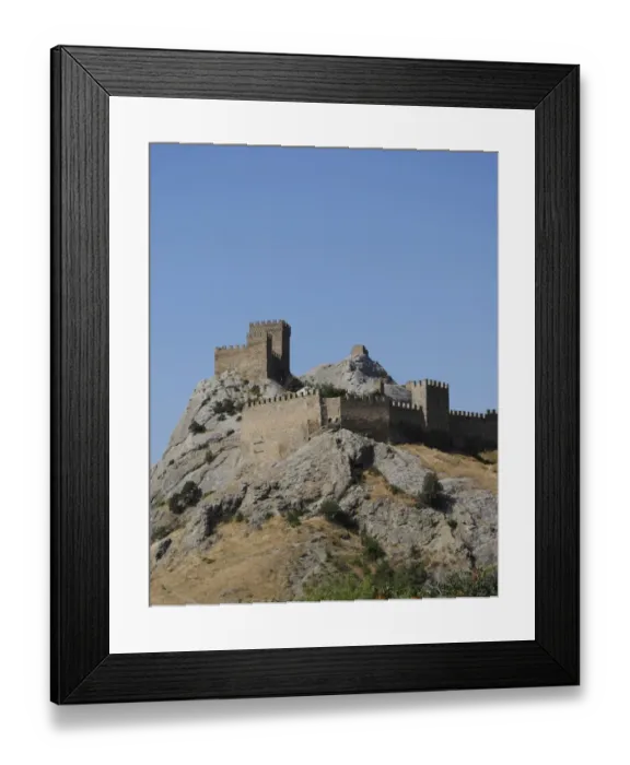 Framed Print : Genoese Fortress. Sudak Framed Print : Genoese Fortress. Sudak