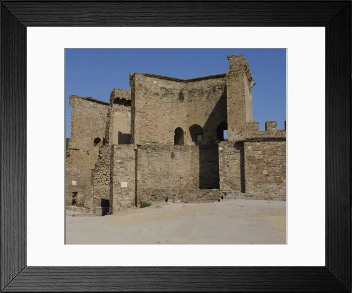 Framed Print : Genoese Fortress. Sudak Framed Print : Genoese Fortress. Sudak