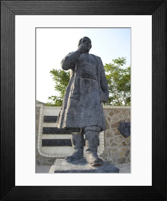 Framed Print : Ukraine. Feodosiya. Afanasy Nikitins statue Framed Print : Ukraine. Feodosiya. Afanasy Nikitins statue