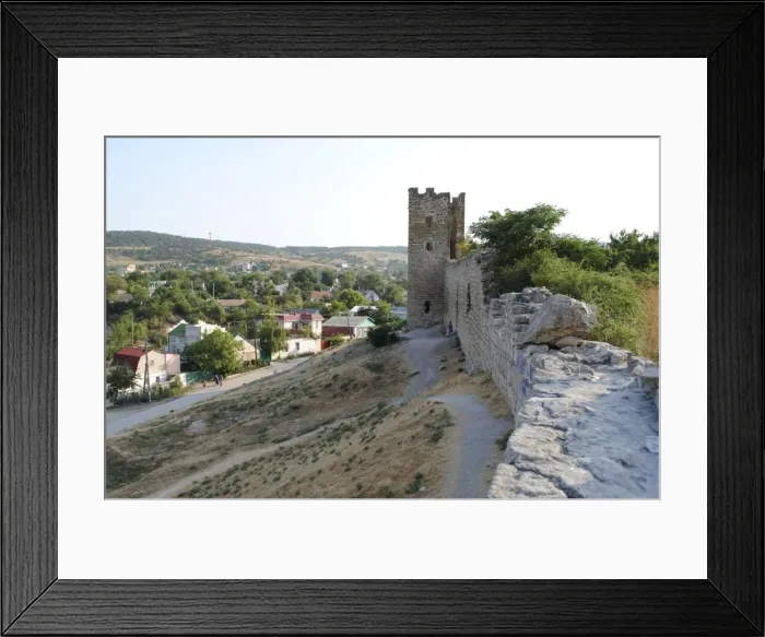 Framed Print : Ukraine. Feodosiya. Genoese Fortress Framed Print : Ukraine. Feodosiya. Genoese Fortress